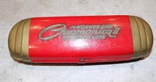 ANCIEN HARMONICA HOHNER CHROMONICA II DE LUXE EN BOITE MADE IN GERMANY