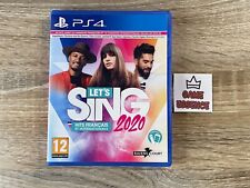 Let's Sing Hits Français 2020 PS4 PAL FR Sony PlayStation 4