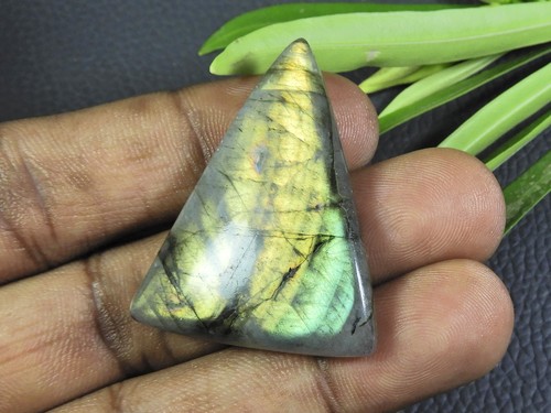 Cabochon fantaisie doré