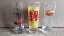 3 Verres publicitaires J.B