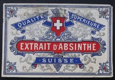 Ancienne étiquette EXTRAIT