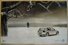 Publicité Papier - Voiture Volkswagen Golf 4 Motion De 1999