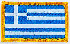 PATCH ECUSSON BRODE DRAPEAU GRECE INSIGNE THERMOCOLLANT NEUF FLAG PATCHE