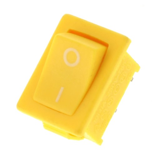 Interrupteur cosses jaune - cosses,