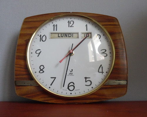 Ancienne pendule jaz horloge - ancienne,