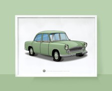 Poster Simca Ariane verte