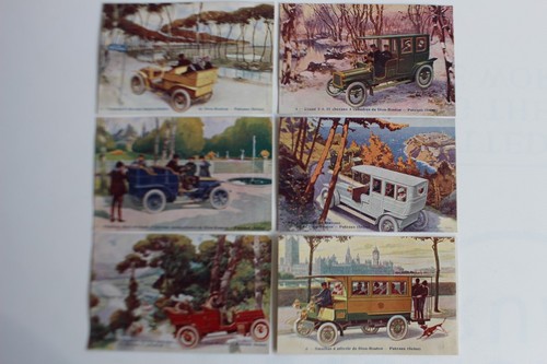 Série cartes postales - série, 6