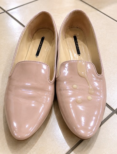 Ballerines vernies nude - , zara