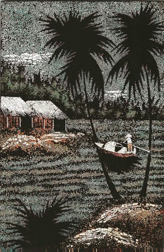 Tableau laque artisanat - artisanat, du