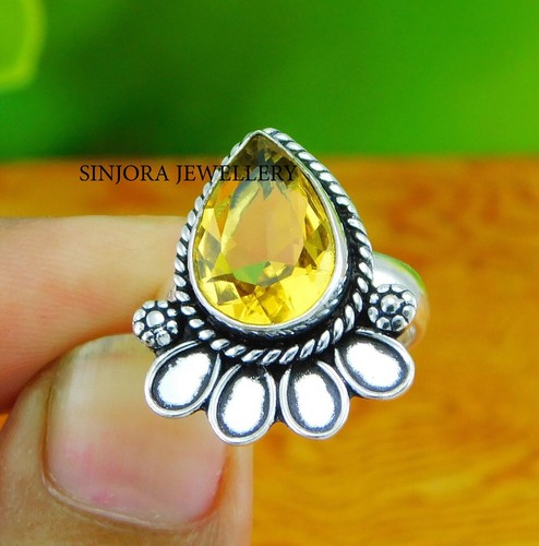 Bague faite main argent - bague, en
