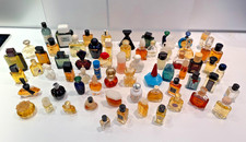 *** LOT DE 63 MINIATURES DE PARFUM ANCIENS – COLLECTION VINTAGE MIXTE RARE ***