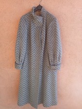 Manteau vintage en laine de lama