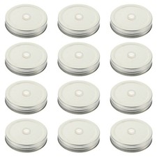  12 Pcs Couvercles De Bocaux