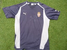 Maillot AS MONACO FC asm signed signé CHRISTIAN VIERI foot ultras