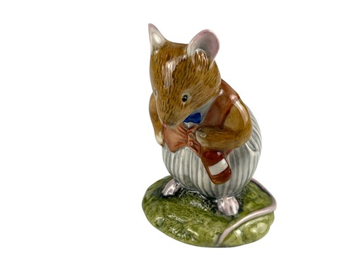 Figurine souris porcelaine - souris, en