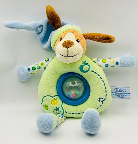 Gipsy doudou chien hochet