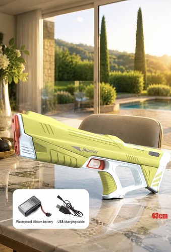 Pistolet eau jaune - à,