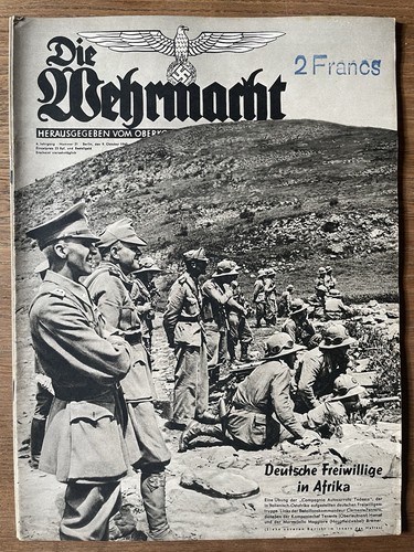 Revue allemande ww2 die - allemande,