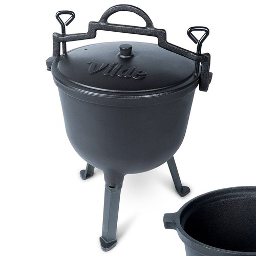 Chaudron fonte sur - fonte,