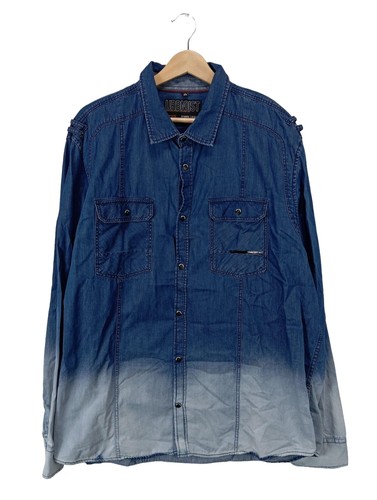 Angelo litrico chemise jean - en,