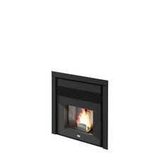 Insert Cheminée À Pellet EVA CALOR Andrea Neuf Canalisé 11 Kw + Télécommande