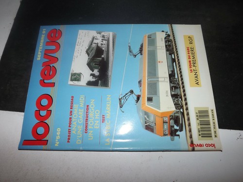 Loco revue n 540 autorails - revue, n°540