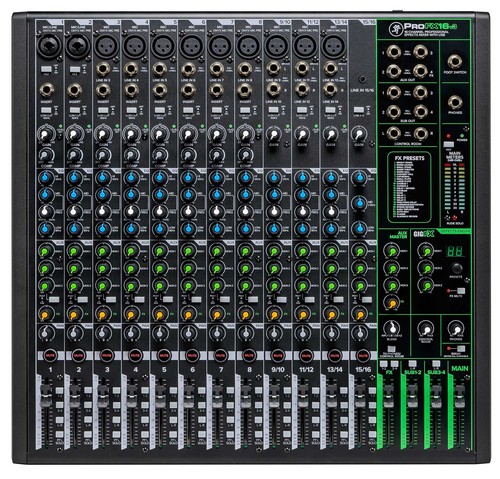 Mackie profx16v3 channel - mackie,