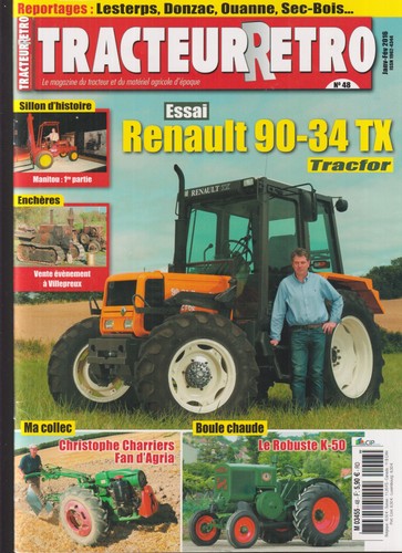 Tracteur retro renault - retro, n°48