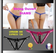 String ouvert Dentelle  Diam's