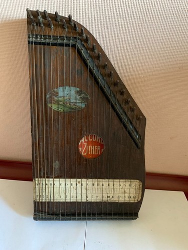 Ancienne cithare accord zither - accord,