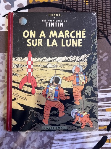 Tintin marché sur la - eo,