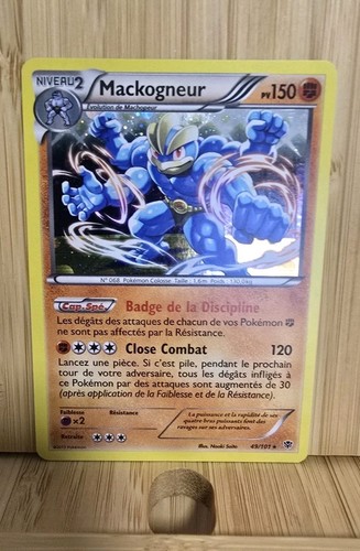 Carte pokémon mackogneur - carte,