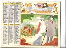 Calendrier poste 1979