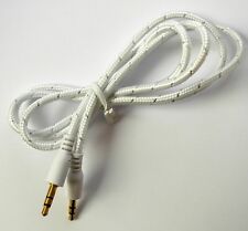 Cable 1 mètre Audio Stereo Jack 3.5mm Male/Male 1 meter extension cable 3,5 mm