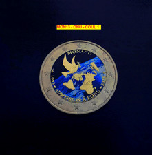 MONACO 2013 - O N U - 2 EUROS COMMEMORATIVE COULEUR COLORED COLOR IN FARBE