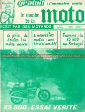 MONDE de la MOTO  40 YAMAHA XS