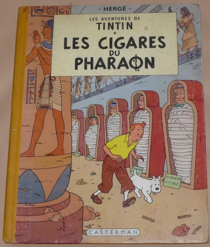 Tintin les cigares du - ,