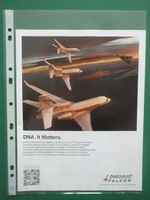10/2012 PUB DASSAULT AVIATION FALCON 7X RAFALE FLUGZEUG AVION ORIGINAL AD