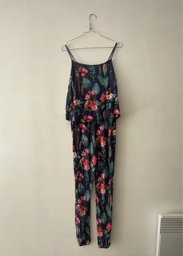 Combinaison pantalon fleurie