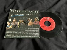 Vinyle 45 tours Dédicacé