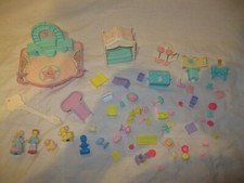 FISHER-PRICE PRECIOUS PLACES LOT ACCESSOIRE FIGURINES VILLAGE AUX CLEFS MAGIQUES