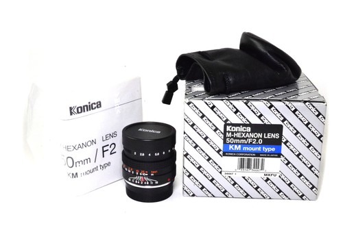 Objectif manuelle konica - objectif,