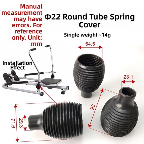 4pcs 22mm rond tube - tube, ressort