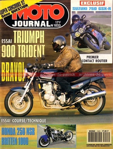 Moto journal 1023 - 1023, road