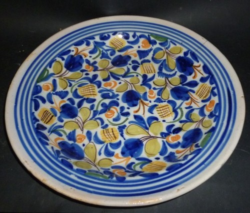 Plat rond ancien - plat,