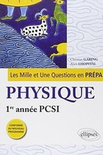 Les 1001 Questions en Prépa Physique Première Année... | Livre | état acceptable