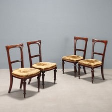 Chaises Anciennes Acajou Tissu