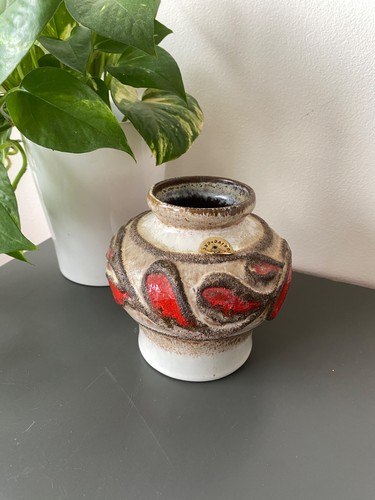 Vase vintage céramique - vase,