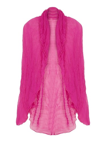 Cardigan femme doux froissé