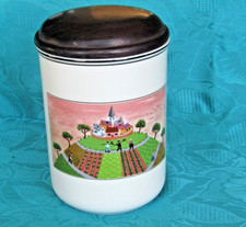 Pot a épice pot couvert en